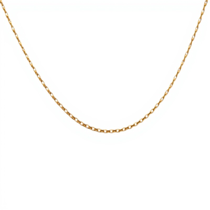 Cadena oro Force fina -Oro bajo -Sin Piedra-CD8070 sinpiedra