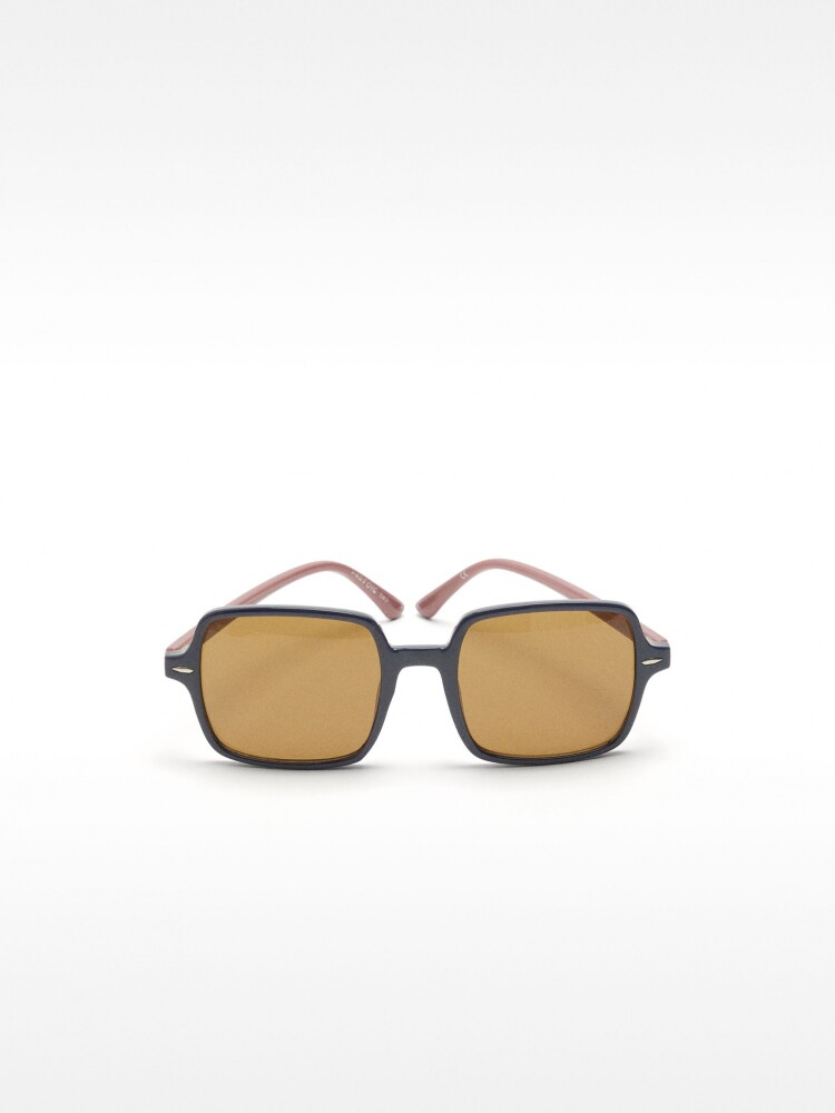 Gafas De Sol Cuadradas azul-marino