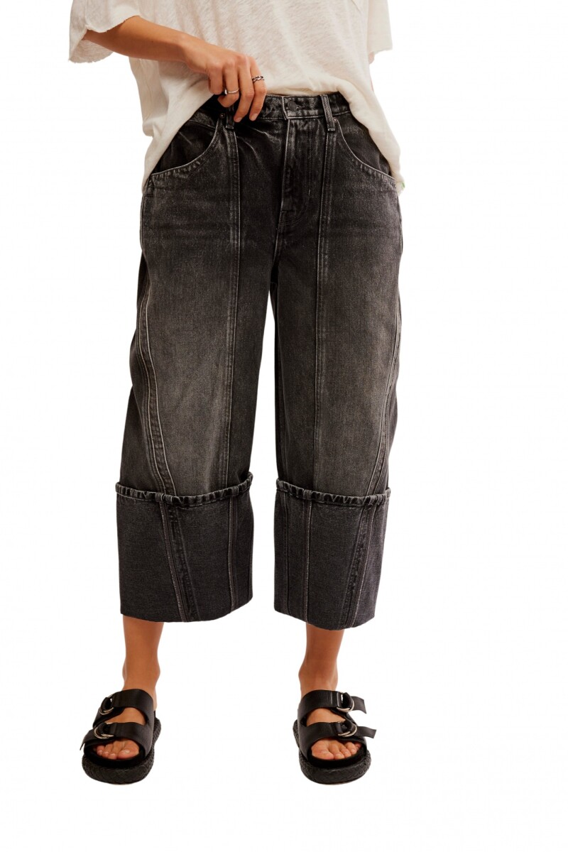 OLSEN CUFFED BARREL Negro