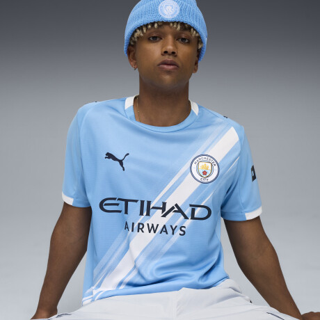 Camiseta Manchester City Home 2025 78033801 Celeste