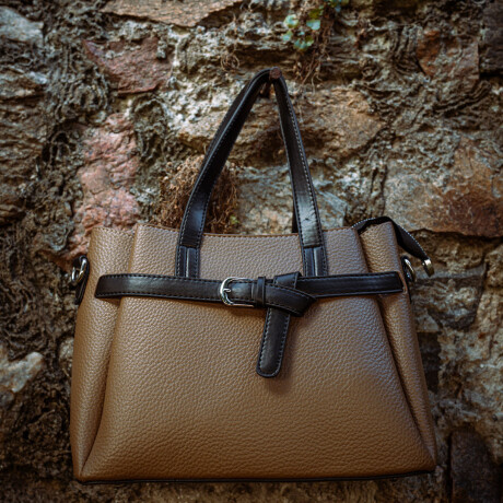 Cartera Paulina Marron