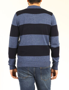 470997 SWEATER HARRY Azul Piedra/azul Osc