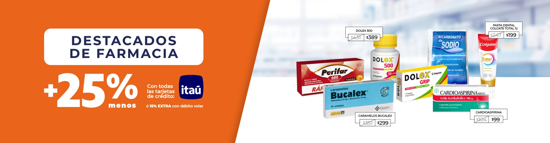Destacados de Farmacia Mayo
