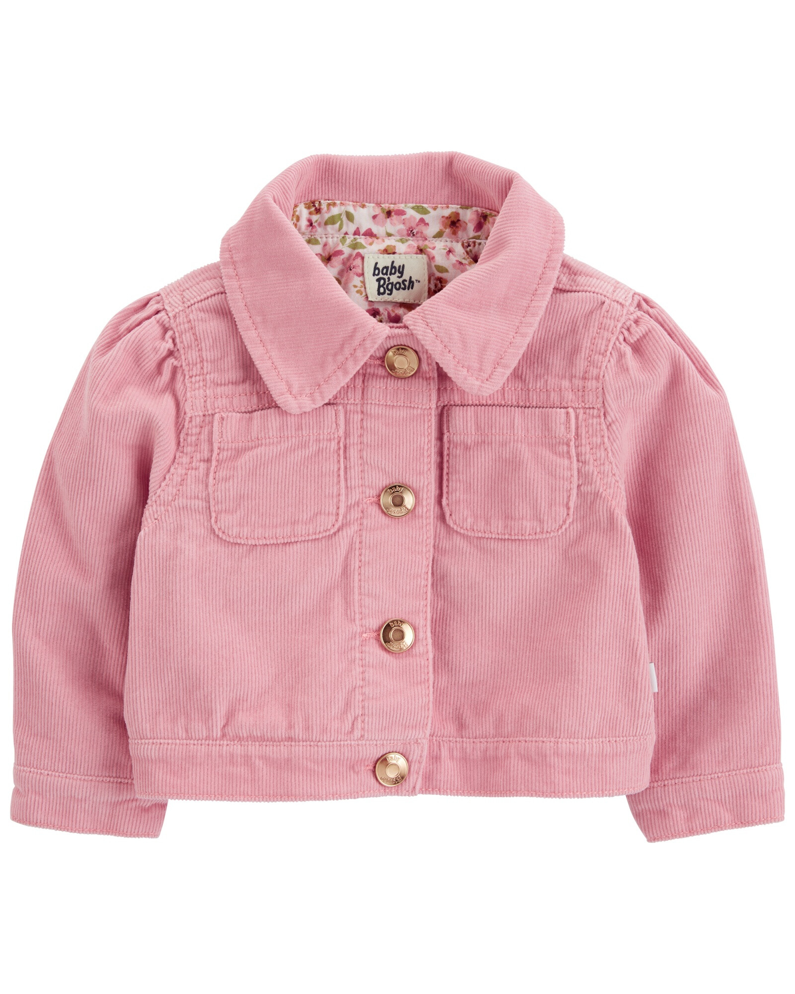 Campera de pana, rosada Campera de pana, rosada