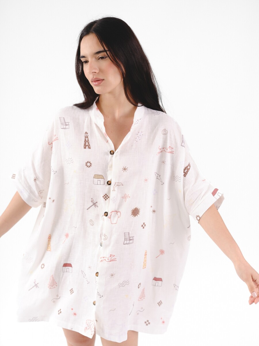 Vestido Playa PRE ORDER - Crudo 
