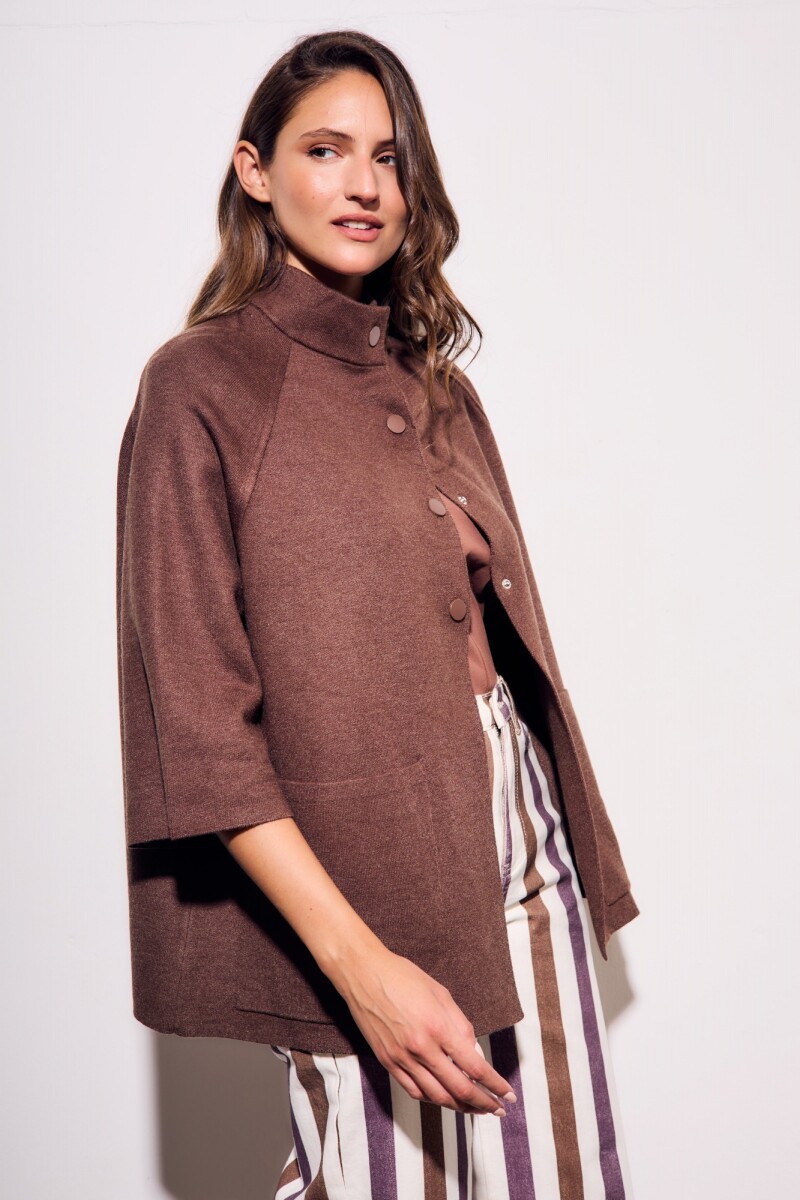Cardigan Marrón