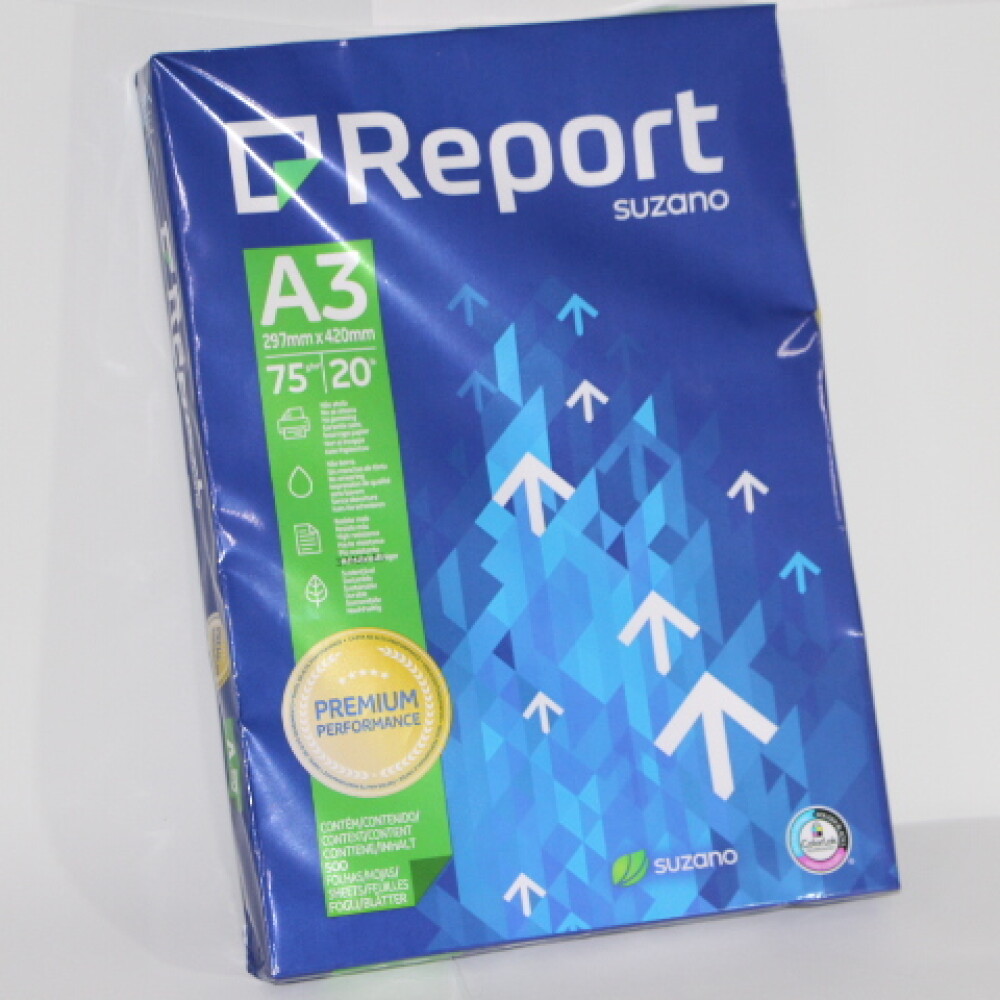 PAPEL REPORT A3 75 GRS. X 500 HOJAS PAPEL REPORT A3 75 GRS. X 500 HOJAS