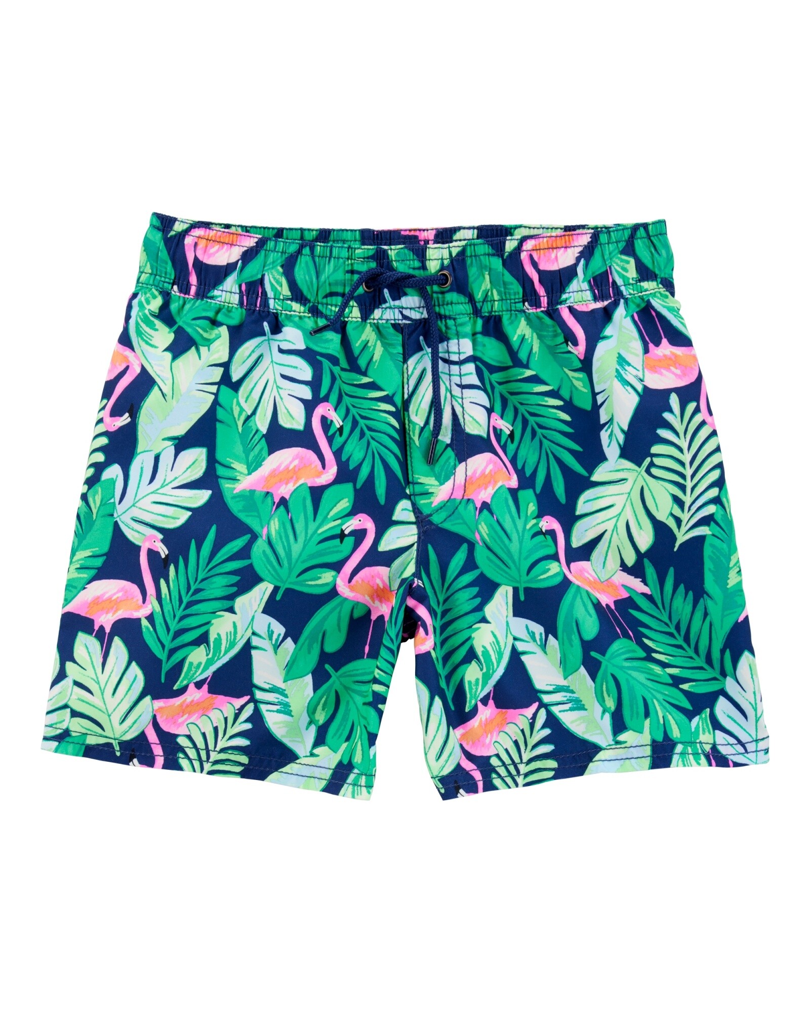 Short de baño, con protección UPF 50+, diseño tropical Sin color