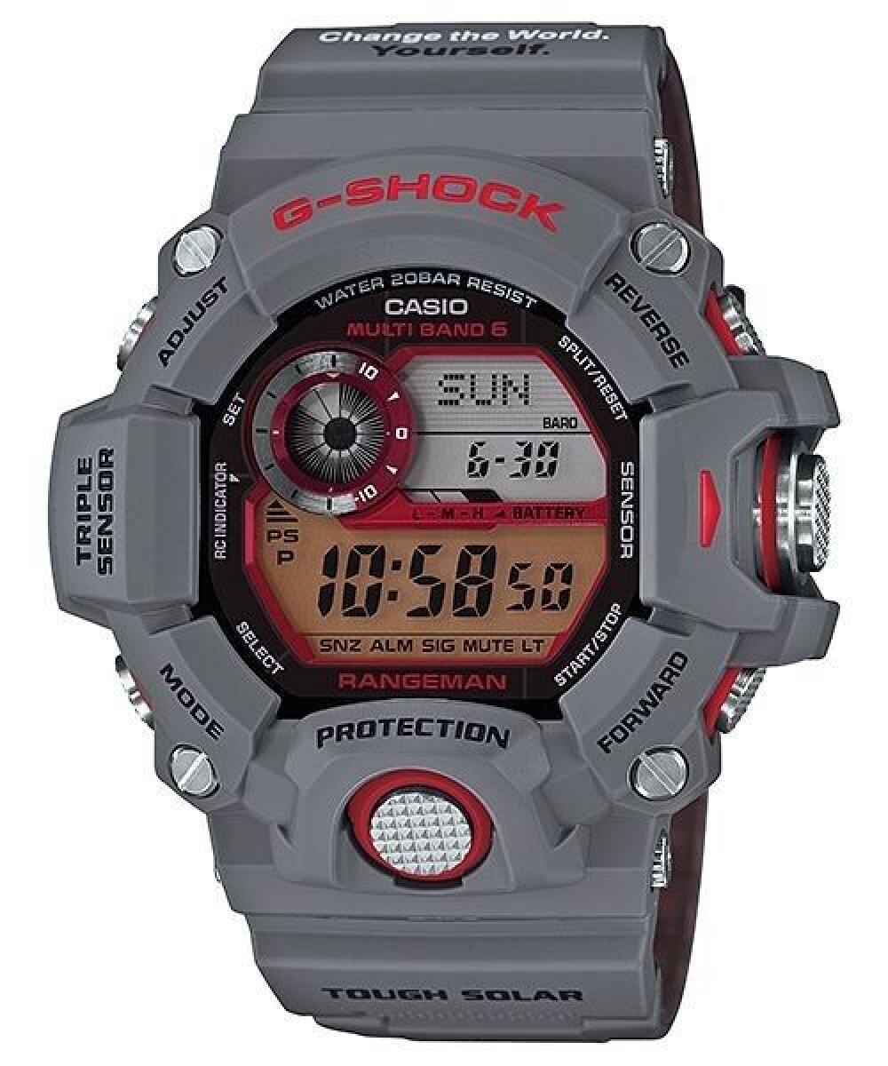 Reloj Casio G-Shock Para Hombre - Gris 
