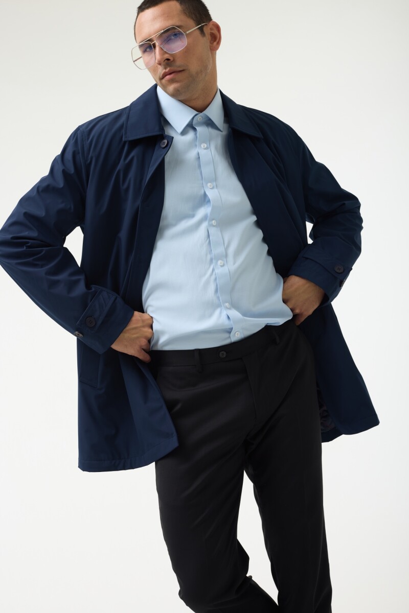 Gabardina Clásica AZUL