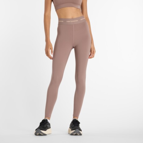 Calza New Balance de Dama -High Rise Legging 25"- WP51177EAS BROWN