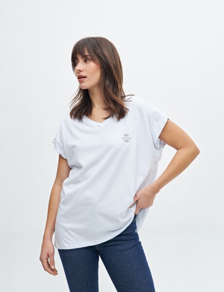 Musculosa básica Famone Blanco