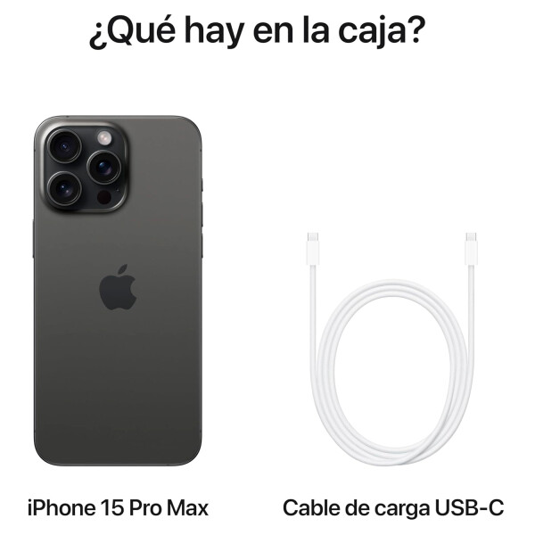 Iphone 15 Pro Max 256 Gb + regalo NEGRO