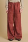 PANTALÓN RELAXED Bordo