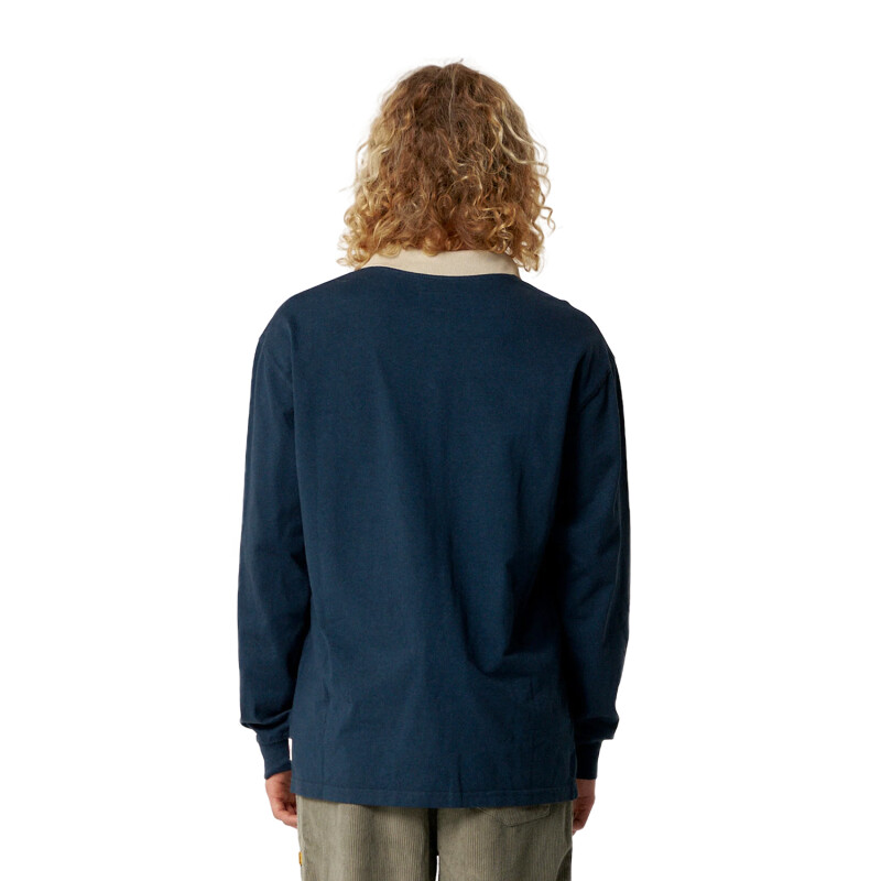 Canguro Critical Slide Sun Cured 1/4 Zip Rugby - Azul Canguro Critical Slide Sun Cured 1/4 Zip Rugby - Azul