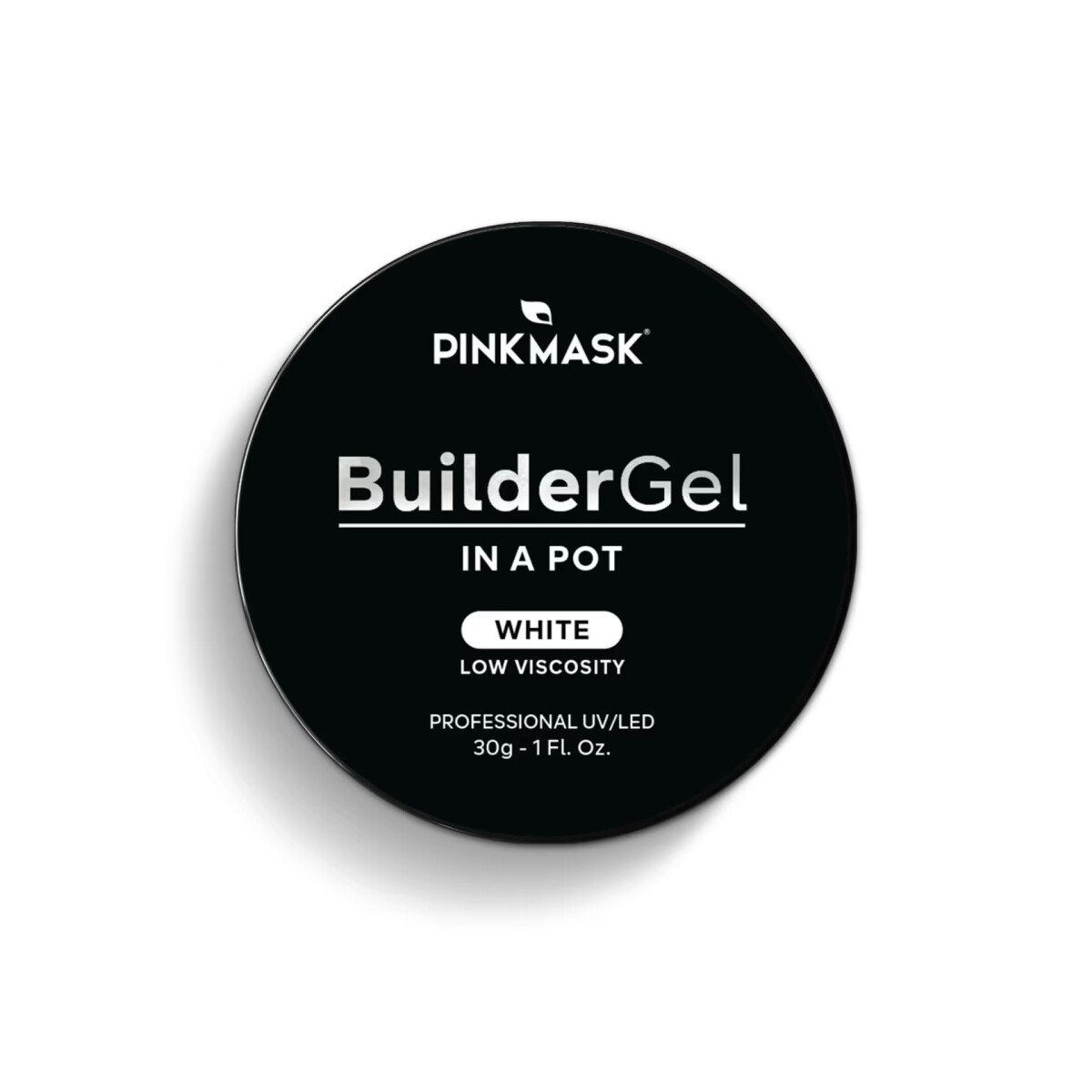 Pink Mask Gel De Construccion Builder In A Pot 30gr - White 