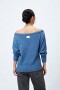 SWEATER FLORIE Azul Lavado