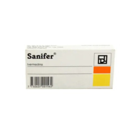 Sanifer 6mg 3 Tabletas Sanifer 6mg 3 Tabletas