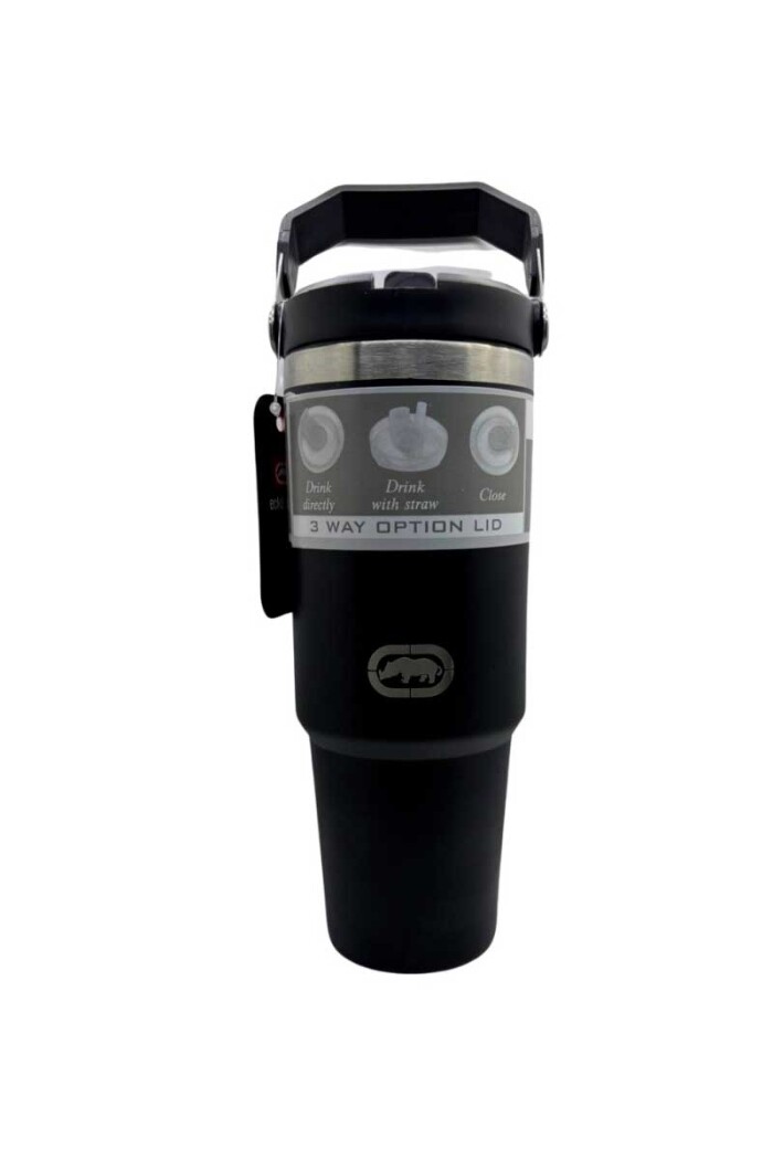 VASO ECKO CON MANIJA EK352 Negro