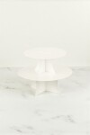 Porta cupcake 2p 27x20 cm. (base x altura) - BLANCO Porta cupcake 2p 27x20 cm. (base x altura) - BLANCO