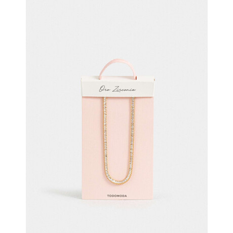 Collares Cortos Bañada en Oro Dorado
