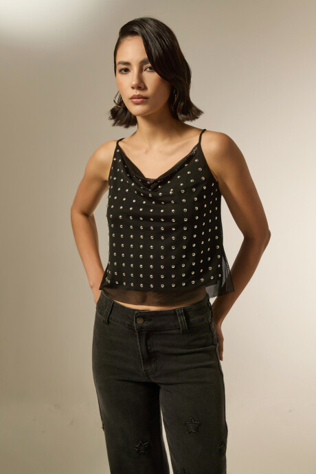 Musculosa Kalista Negro