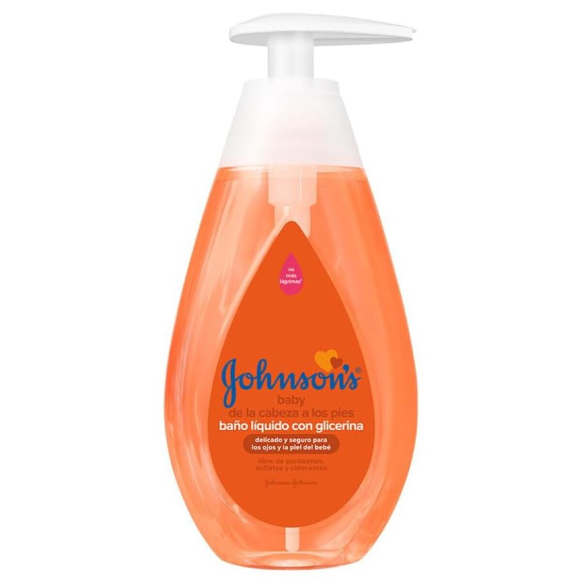 Baño líquido de la cabeza a los pies con glicerina Jonhnson´s Baby 200 ml 