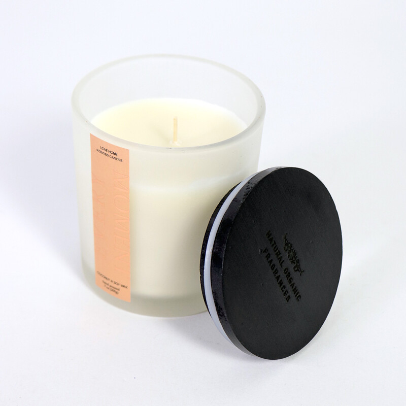 VELA AROMATICA WHITE MUSK 8X9CM Unica