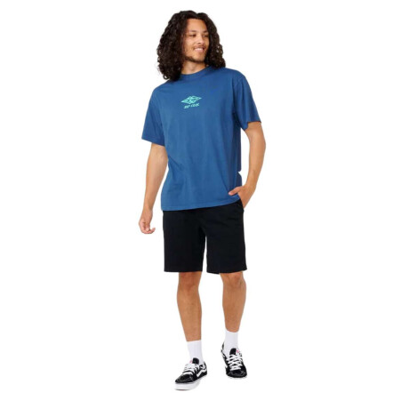 Remera Rip Curl Douple Ups Tee Azul