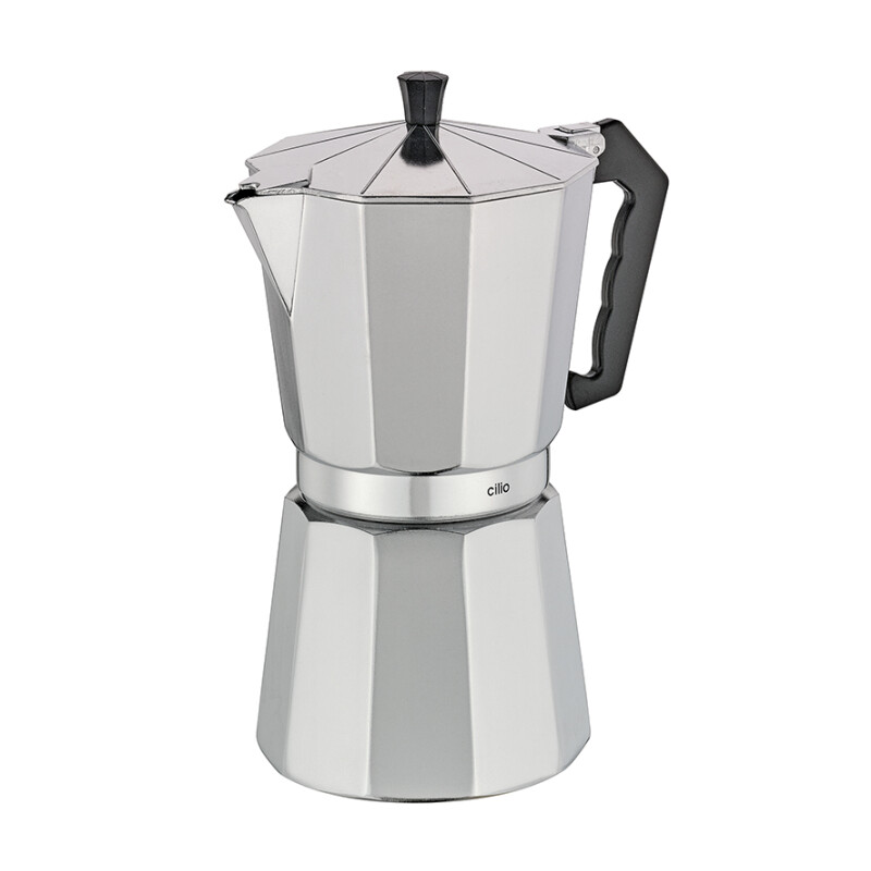Cafetera tipo Italiana Metal Cube Cilio 12 taza Cafetera tipo Italiana Metal Cube Cilio 12 taza