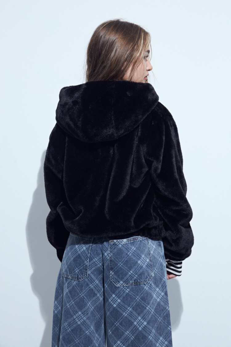 CAMPERA TIPPED Negro