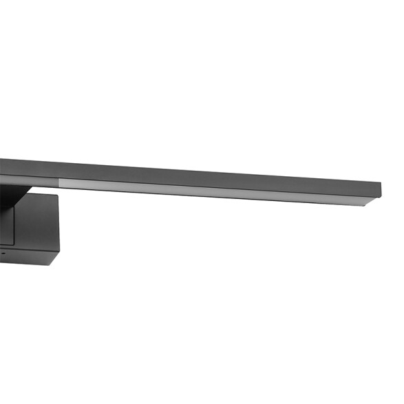 Aplique LED para baños negro 3 tonos 600 mm EG3548