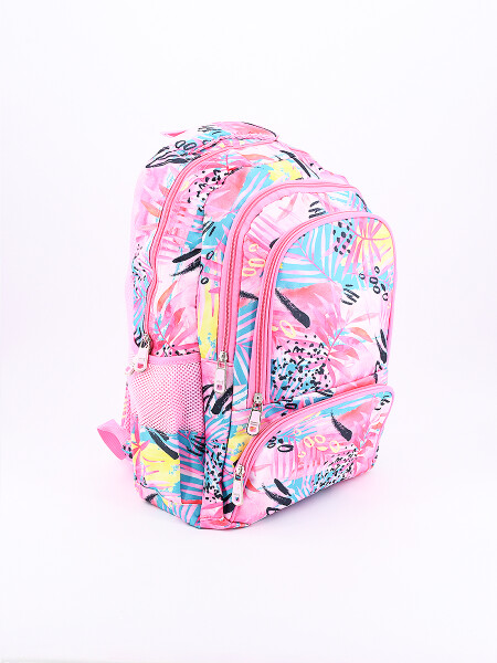 MOCHILA BOTANIC FUCSIA