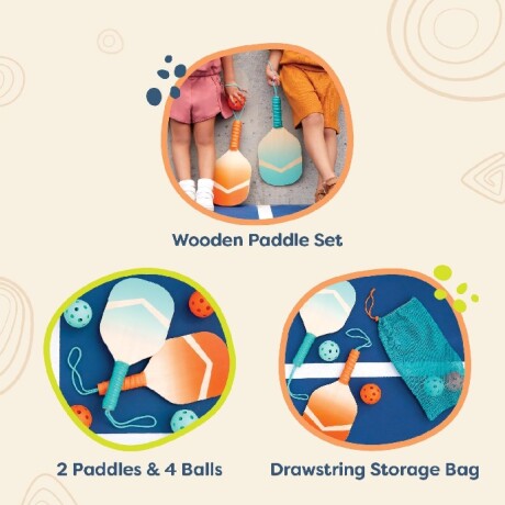 Juego de raqueta con pelotas Juego de raqueta con pelotas