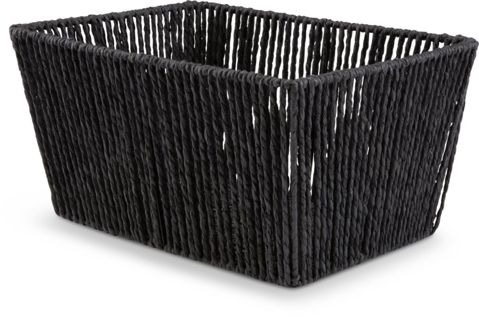 Cesta LARSEMIL W23xL33xH17 cm negra 