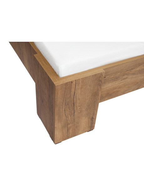 Estructura cama 180x200 VEDDE roble Estructura cama 180x200 VEDDE roble