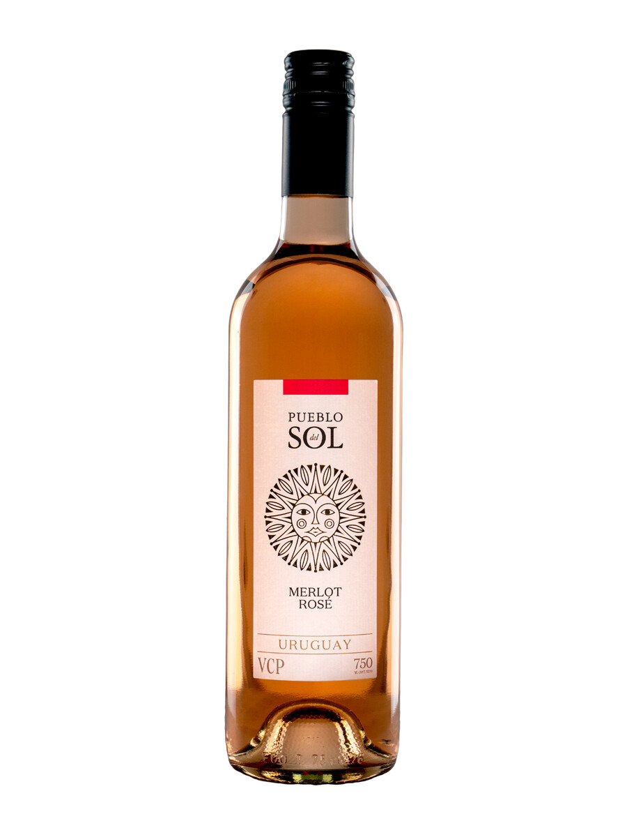 Vino Pueblo Del Sol Merlot Rosé 750 ml Vino Pueblo Del Sol Merlot Rosé 750 ml