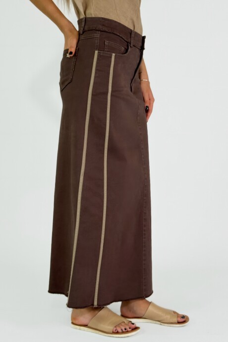 POLLERA KEILA Marron