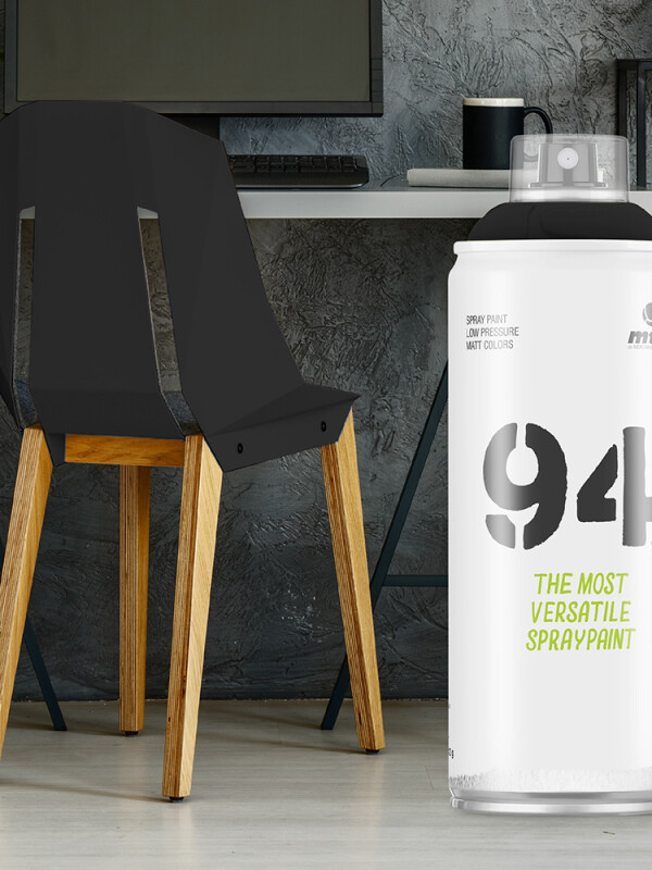 AEROSOL MTN 94 NEGRO MATE 400 ML N/A