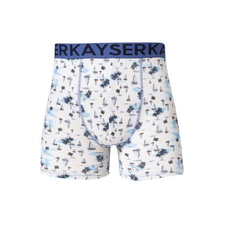 Boxer alg. largo Blanco