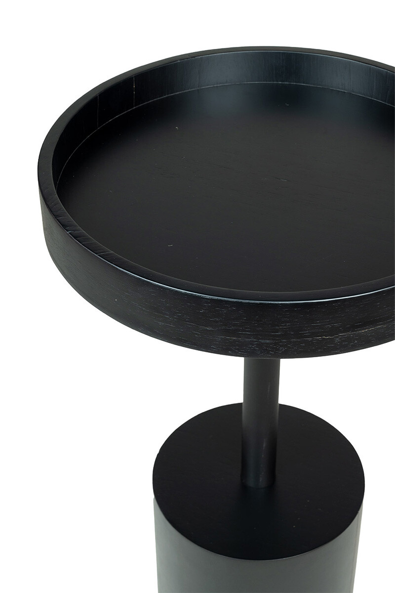 Star MESA LATERAL STAR M NEGRA 35X35X55H CM