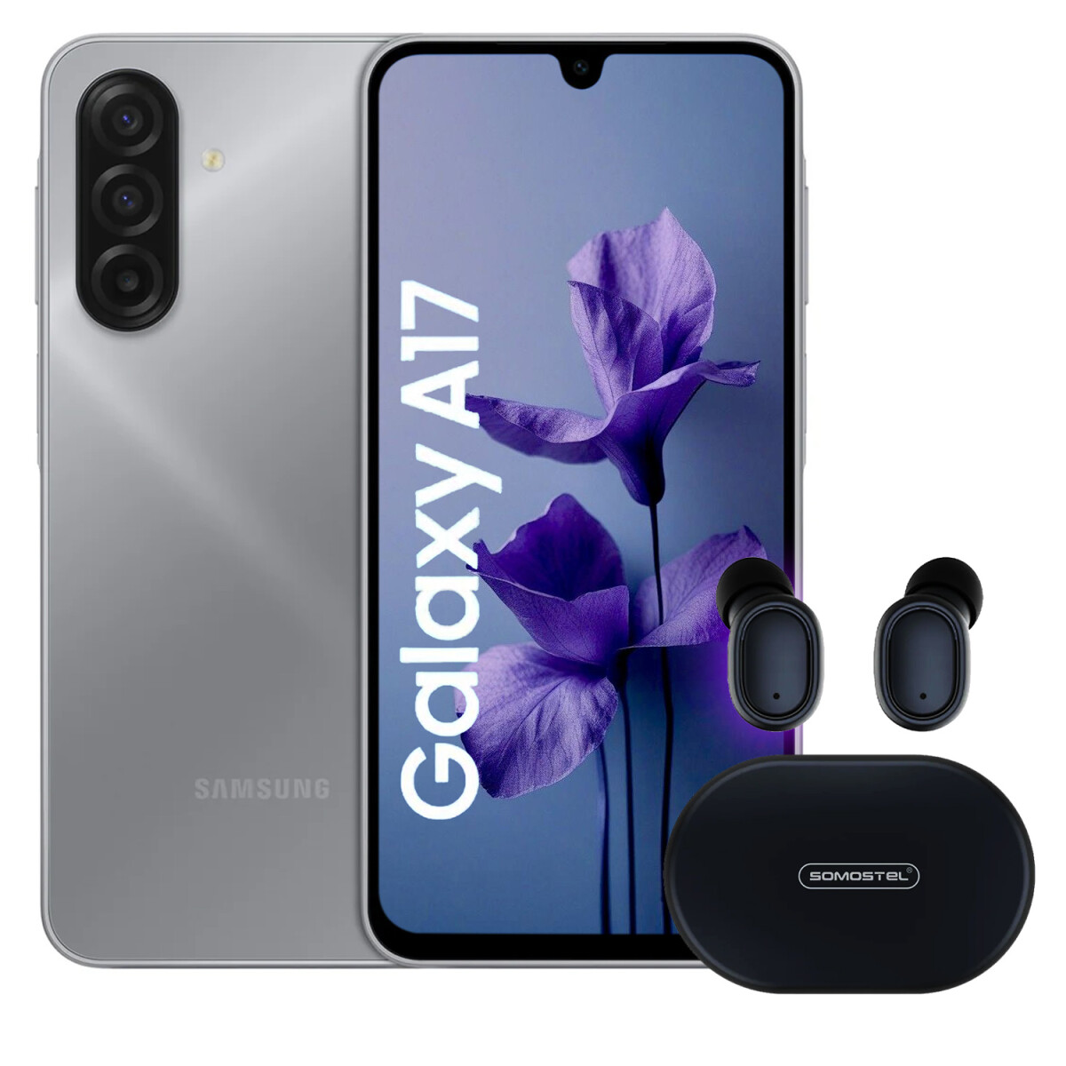 Samsung A17 8/256gb 4g + Regalo - GRIS 