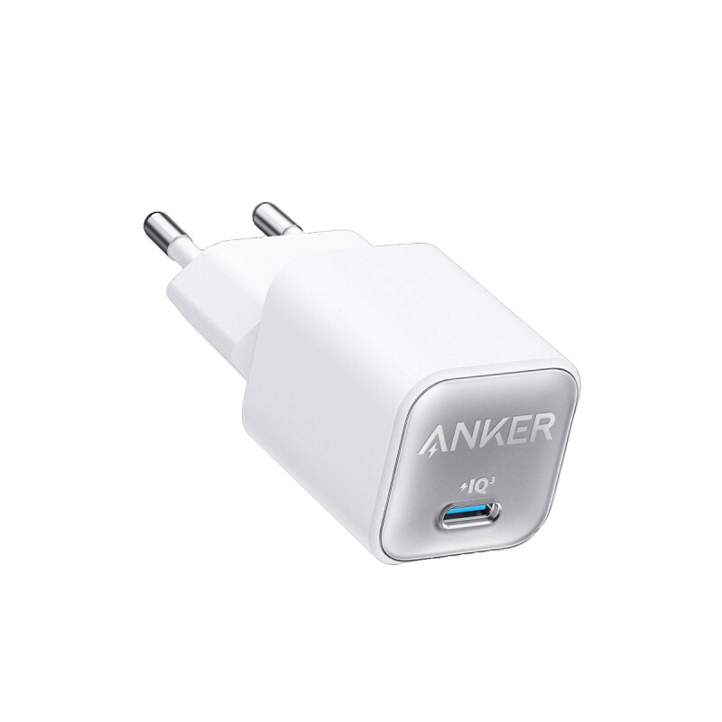 Cargador de pared Anker USB-C 30W White Cargador de pared Anker USB-C 30W White