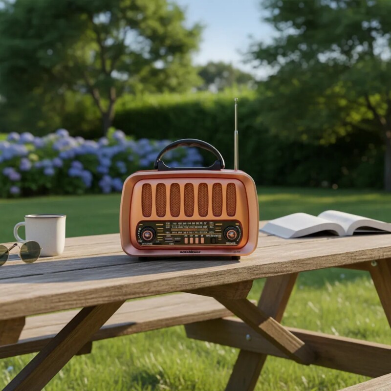Radio Nordmende Vintage Portátil Am/fm Recargable Radio Nordmende Vintage Portátil Am/fm Recargable