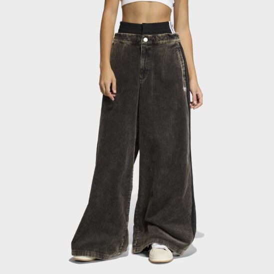 Pantalón Adidas Oversize Corduroy Negro