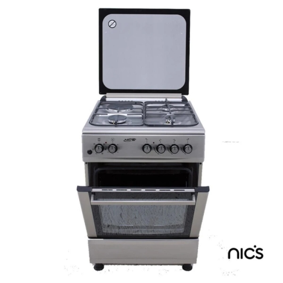 Cocina Combinada Nics 60 X 60 3hornallas 1 Disco 1950 