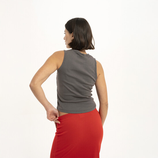 Musculosa Pulau Btfly Tank Top Gris