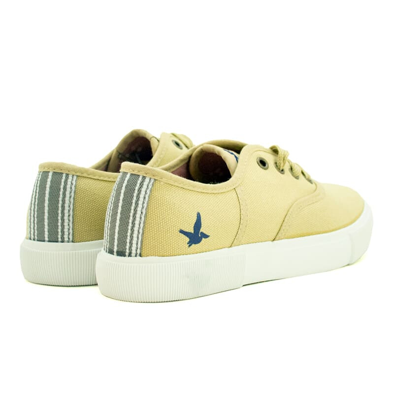 Championes Santa Barbara Palm Beach Cotton de Mujer Beige