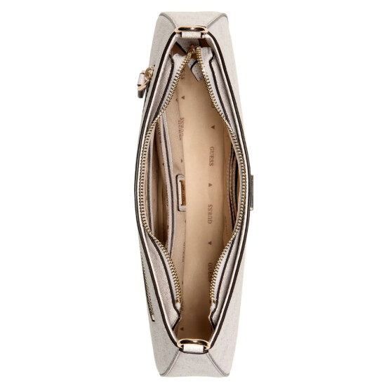 Cartera Guess Noelle II Beige Logo 0