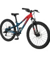 Bicicleta Montaña Gt Stomper Ht Ace 24 Azul y Rojo